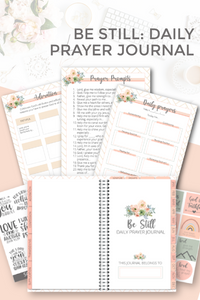 Be Still: Daily Prayer Journal Bundle