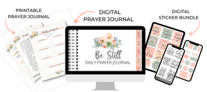 Be Still: Daily Prayer Journal Bundle