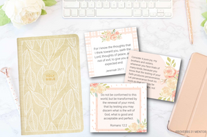 Comforting Scripture Prayer Cards for Stress, Anxiety, and Depression