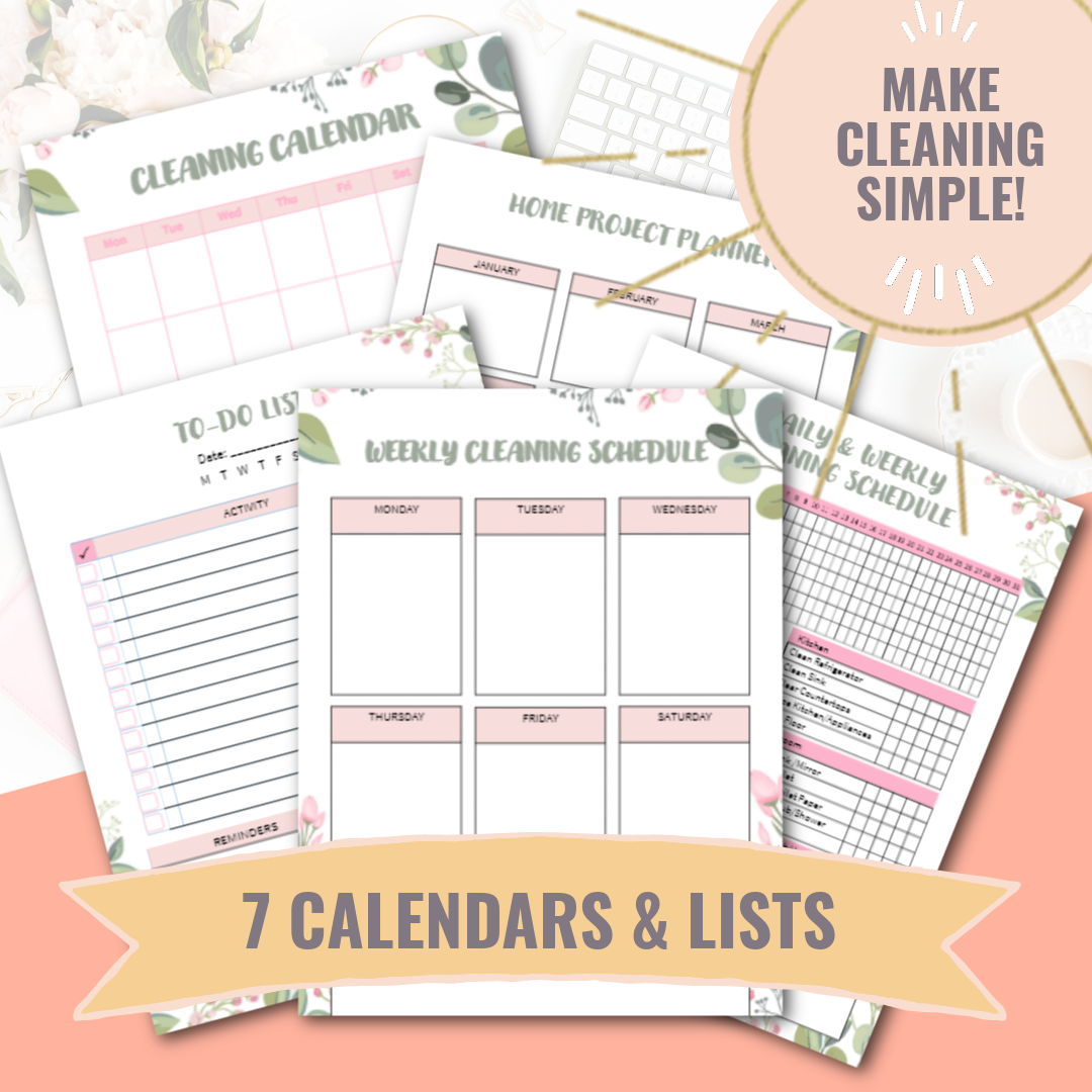 Clean Home Toolkit and Printable Planner