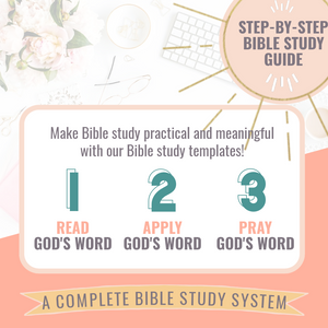 Men's Bible Study Templates