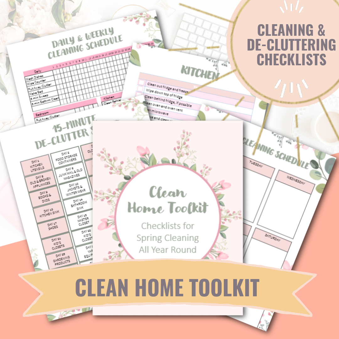 Clean Home Toolkit and Printable Planner